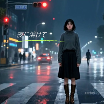 夜に溶けて